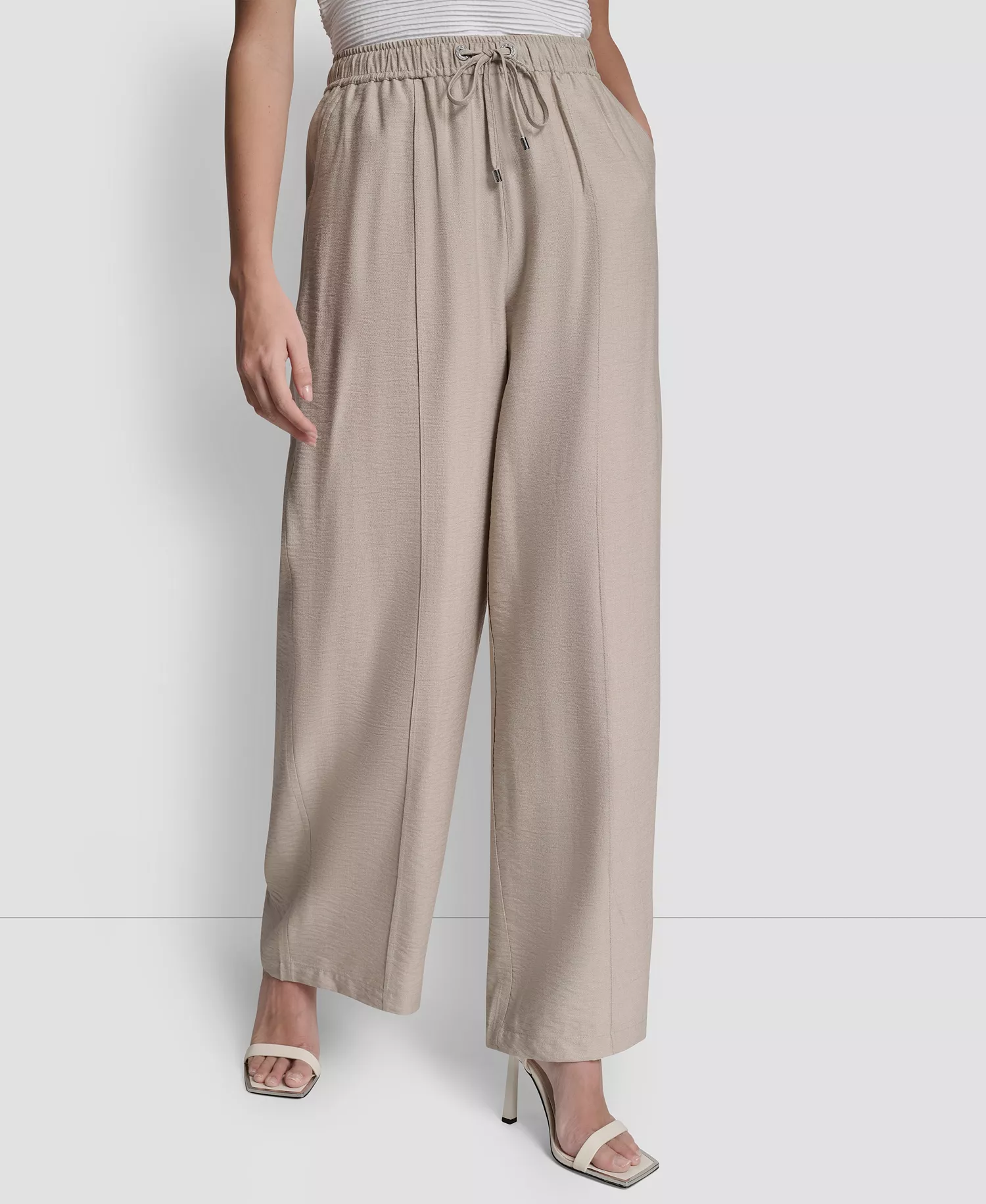 mni-9ad9af7a6606d99732b10f419bfca331 Women's Seam Crinkle Pull-On Pants — изображение 4