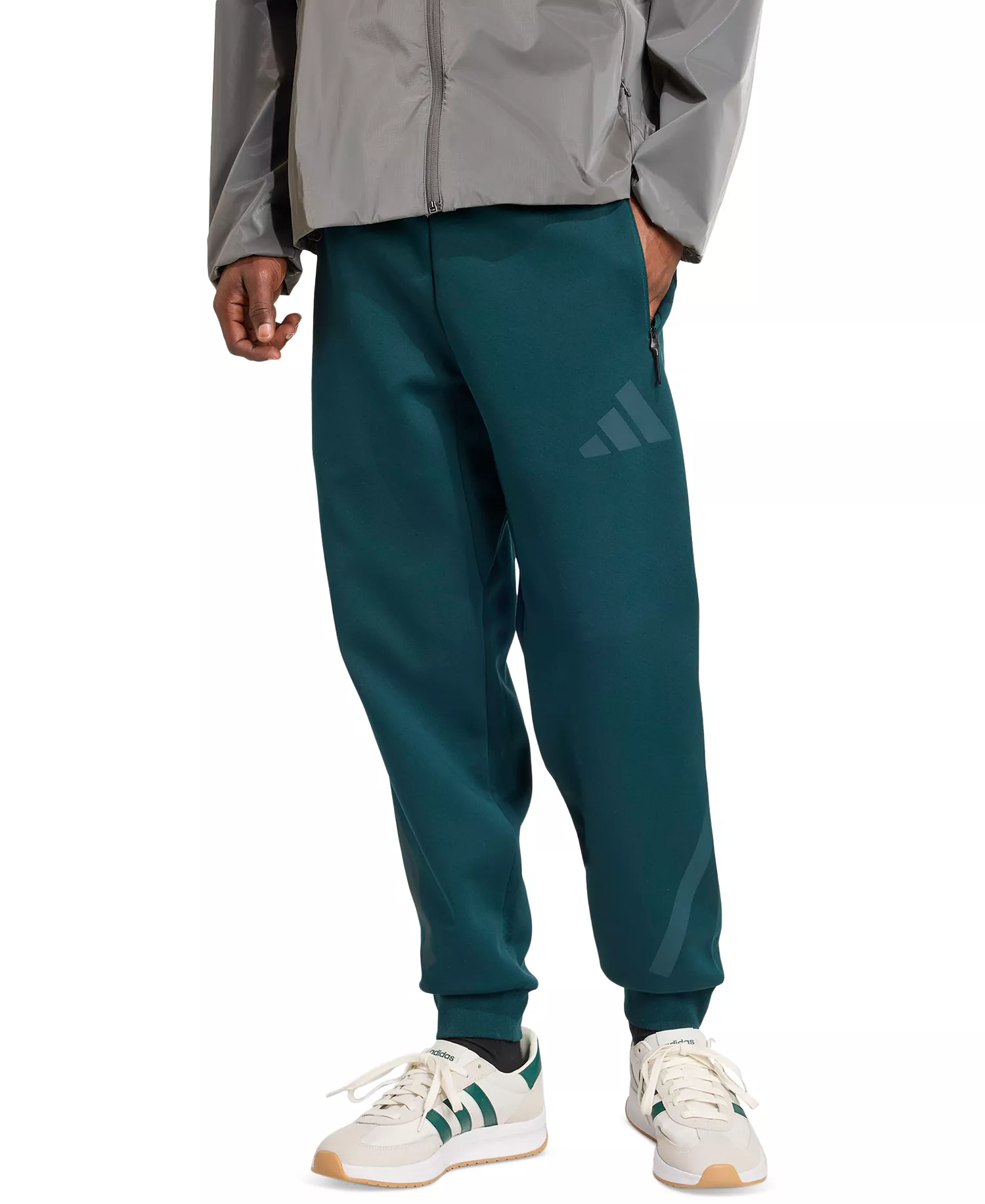 mni-9bf027d74e80ab4706a611866ae46c10 Men's Z.N.E. Elastic Drawstring Logo Track Pants — изображение 4
