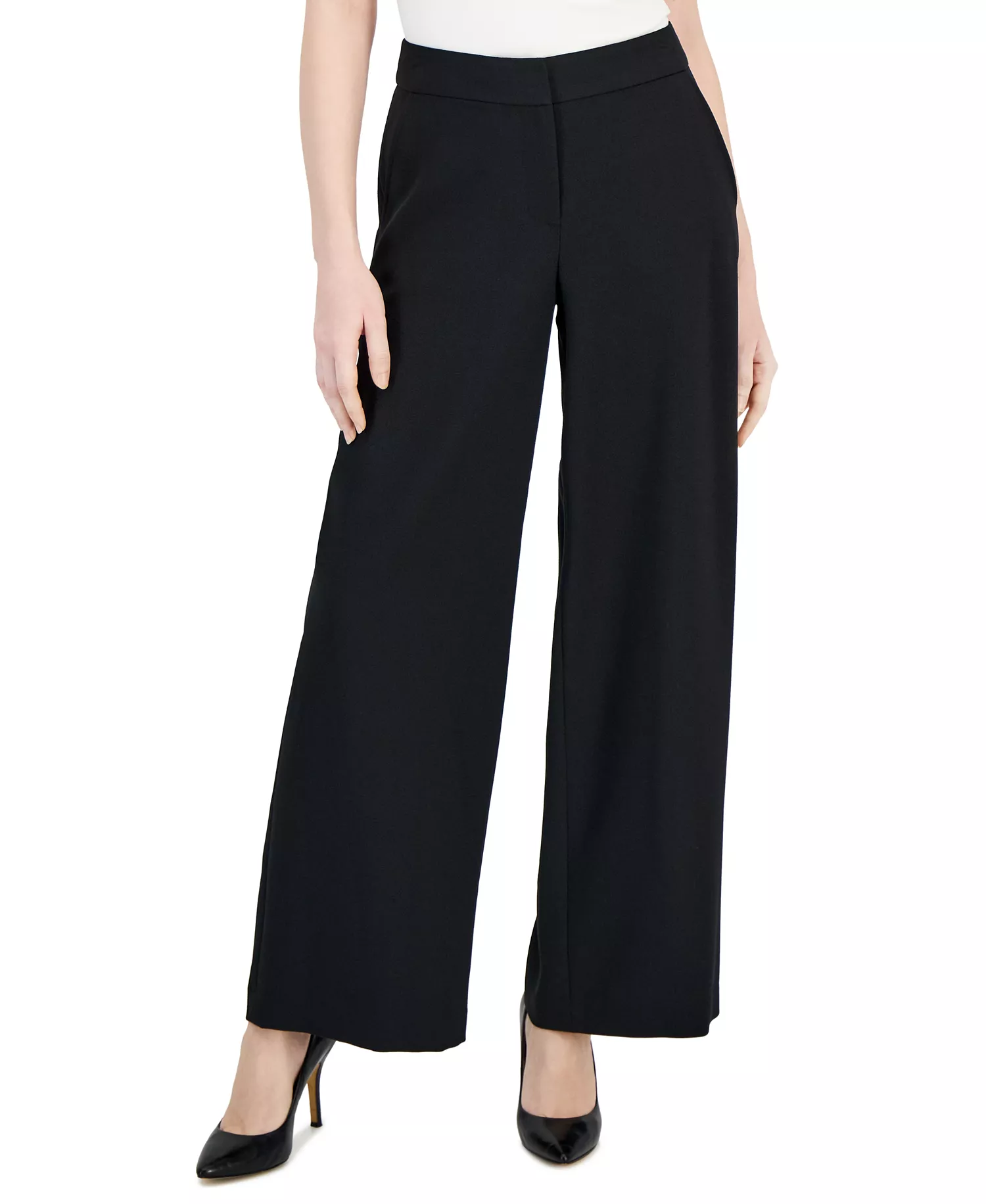 mni-9c09de2f6839a241a45ce336387ab372 Women's Mid-Rise Wide Leg Pants — изображение 3