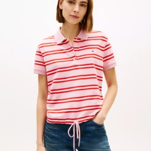 Women's Modern Short-Sleeve Polo T-Shirt