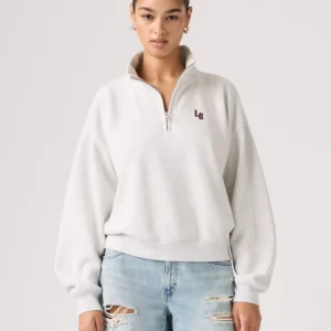 Women's Graphic Boxy 1/4-Zip Sweatshirt