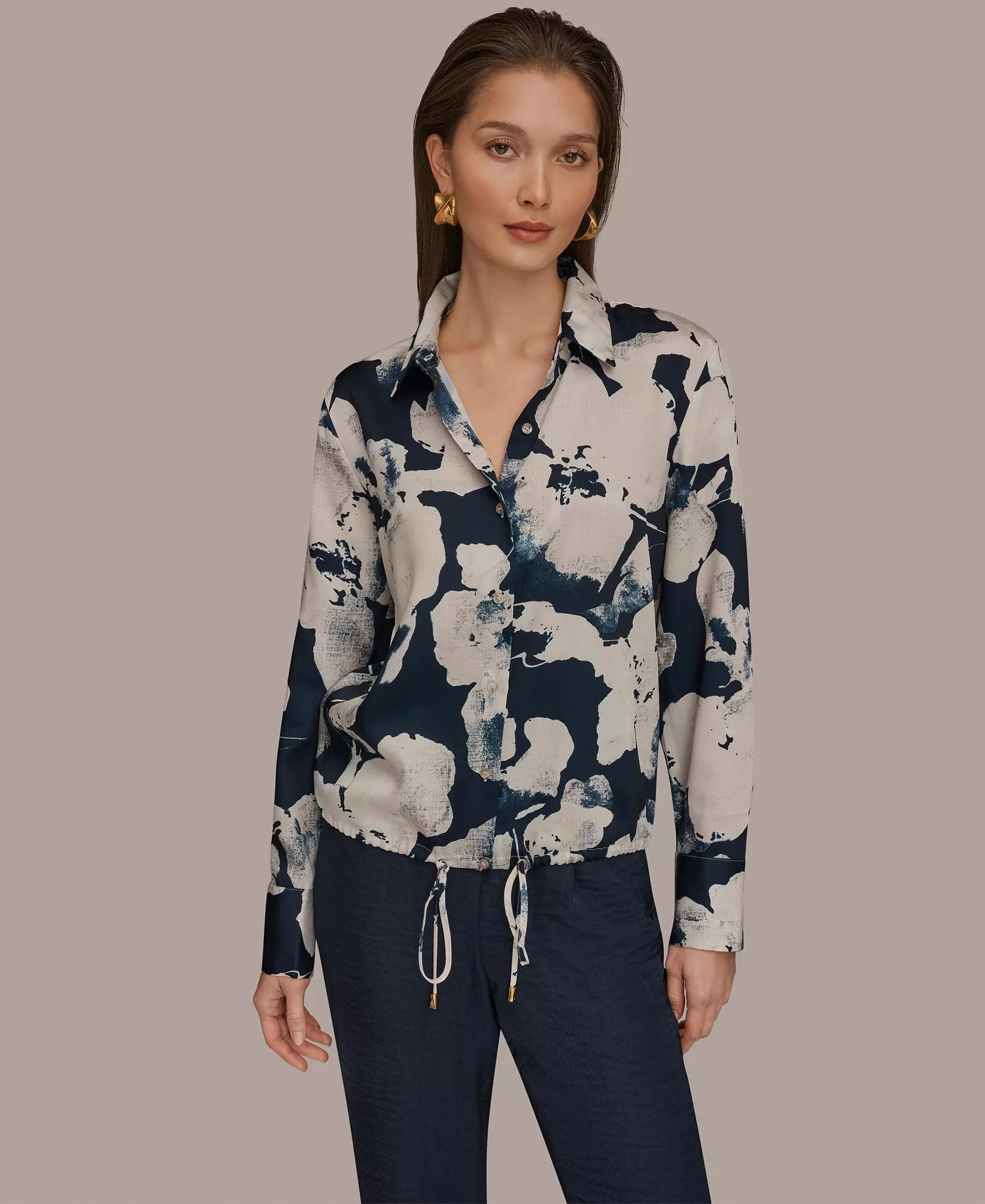 mni-9d92131da252a5c67a7372301c08b574 Women's Printed Long-Sleeve Top — изображение 3