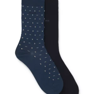 Men's Regular Length Mini Iconic Socks, 2-Pack