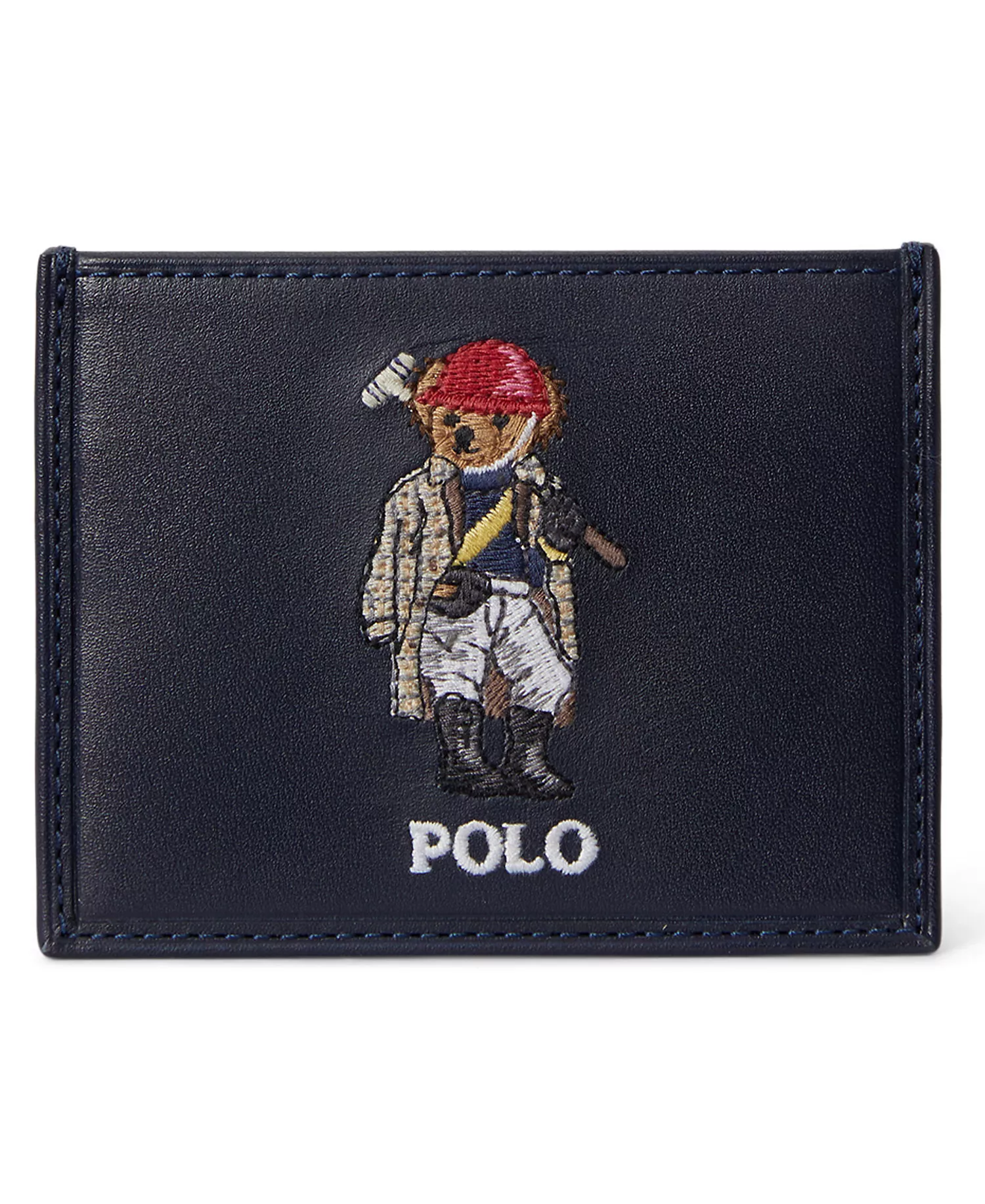 mni-9de688ba4d83e8d096180c9c49d67444 Men's Bear Print Card Case