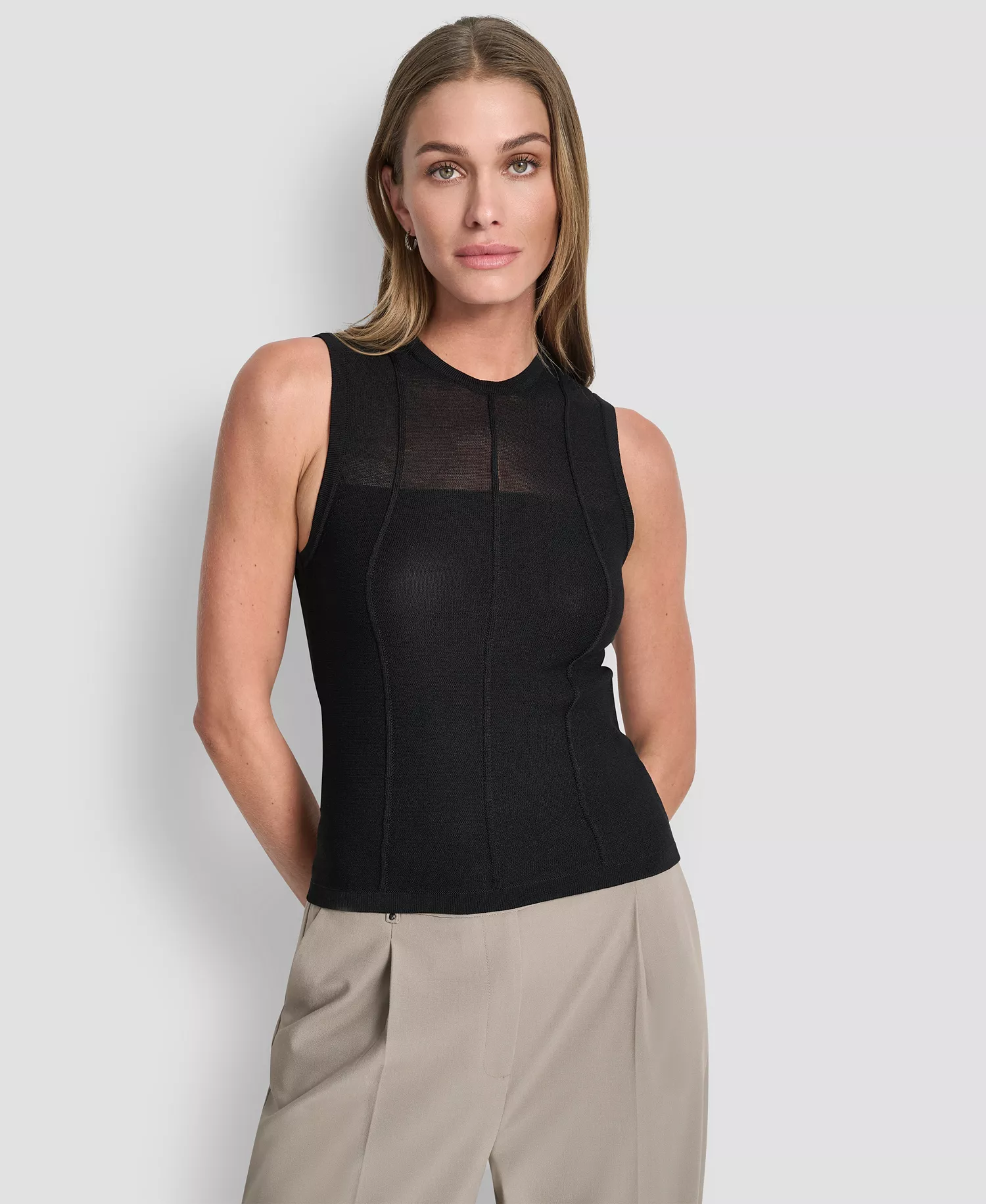 mni-9e06215f8b60c01fd26a3ce3698736a3 Women's Sleeveless Crewneck Sweater