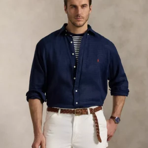 Men's Big & Tall Linen Shirt
