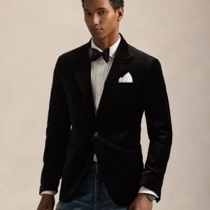 Men's Modern Velvet Tuxedo Jacket