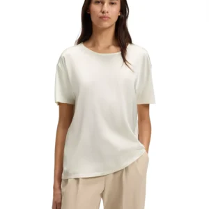 Women's Stretch-Silk Regular-Fit T-Shirt