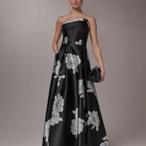 Petite One-Shoulder Sleeveless Dress