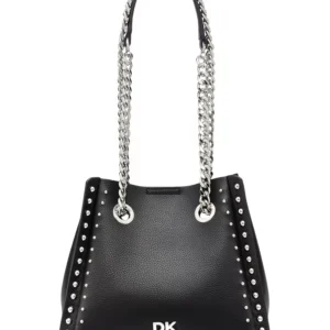 Josie Small Studded Bucket Bag