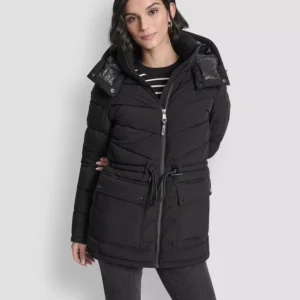 Women's Shine Hooded Anorak Puffer Coat