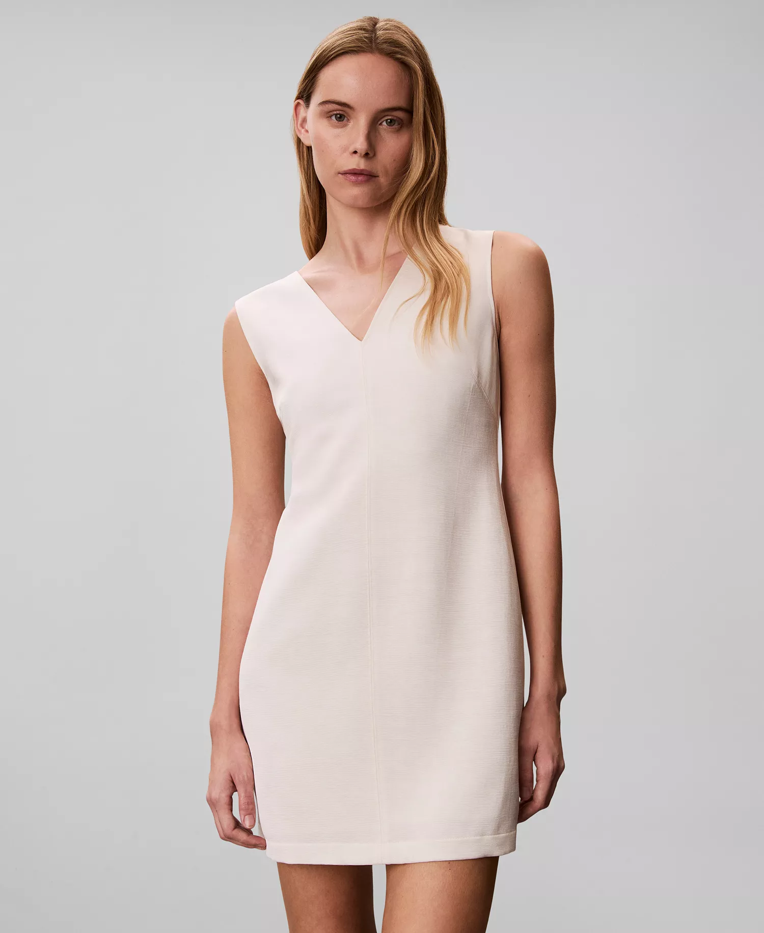 mni-a293ad9014185a528bac4c6040150580 Women's V-Neck Mini Dress