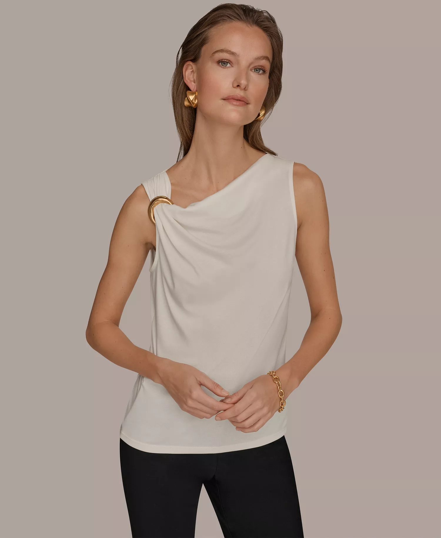 mni-a383d8a0d101b5c67930a2d31104556c Women's Cowl Neck Top