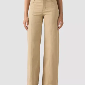 Women's 318 Seamed Wide-Leg Jeans