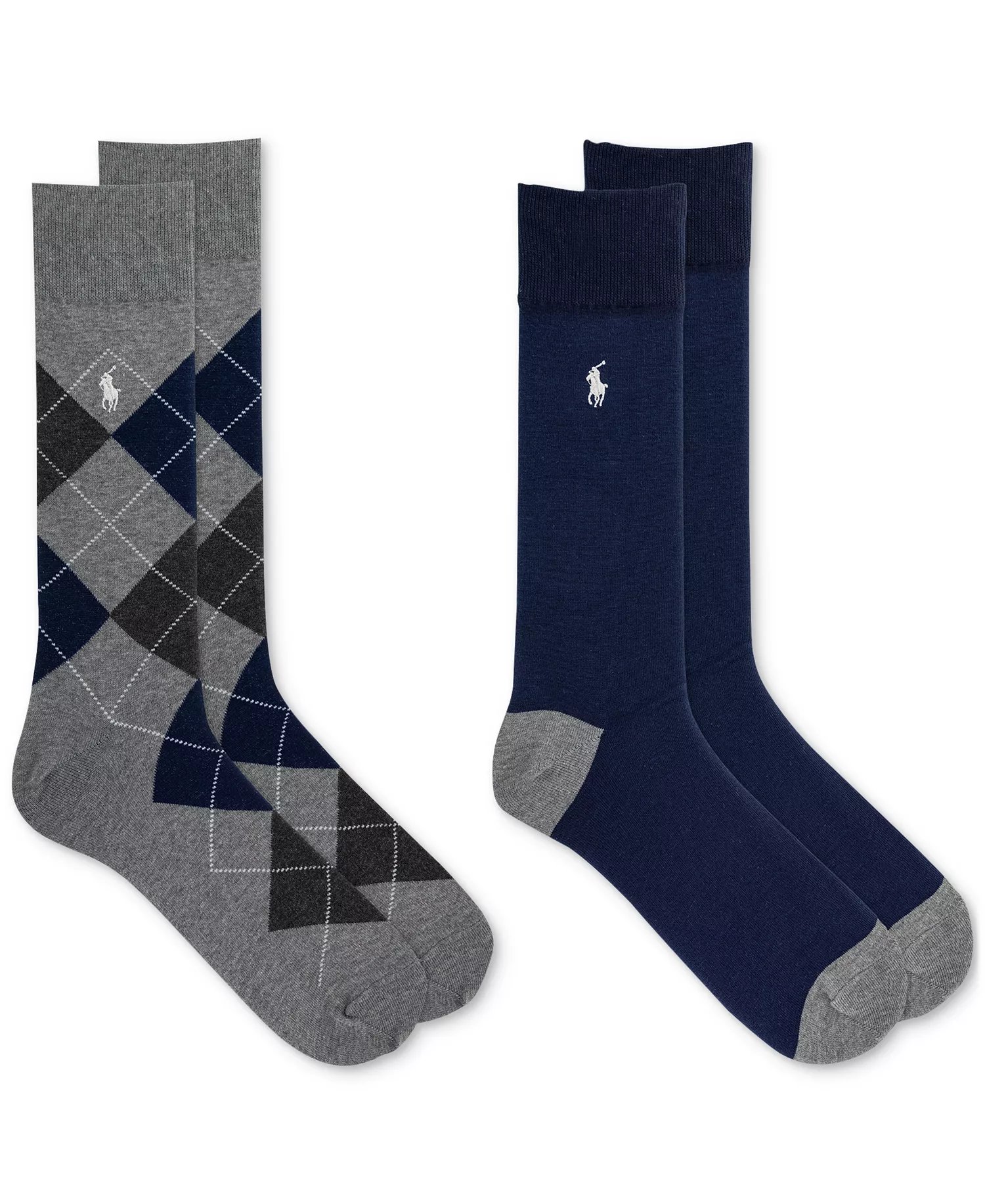 mni-a54a8a3e66e022708380df55c55ff612 Men's Argyle Slack Socks, 2-Pack — изображение 3