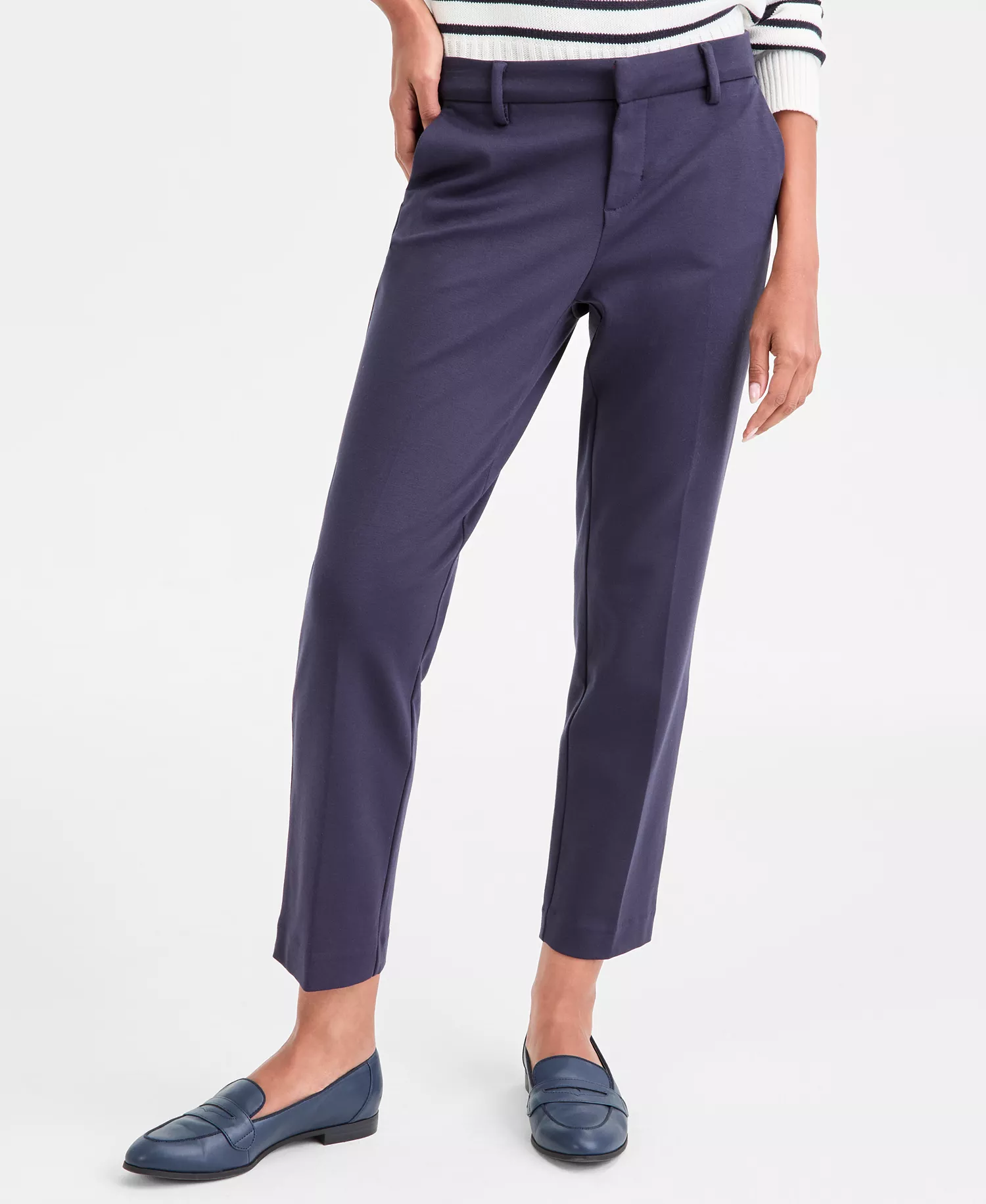mni-a5e035f0798636c1d2964a34203f5271 Nautica Women's Ponte Pants — изображение 3