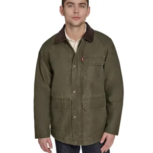 Men's Corduroy Collar Barn Jacket