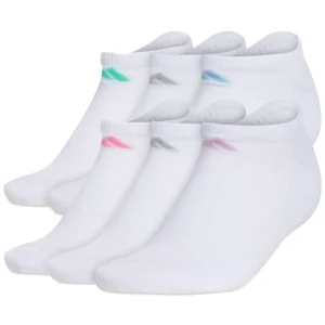 Women's 6-Pk. Athletic Cushioned No-Show Socks