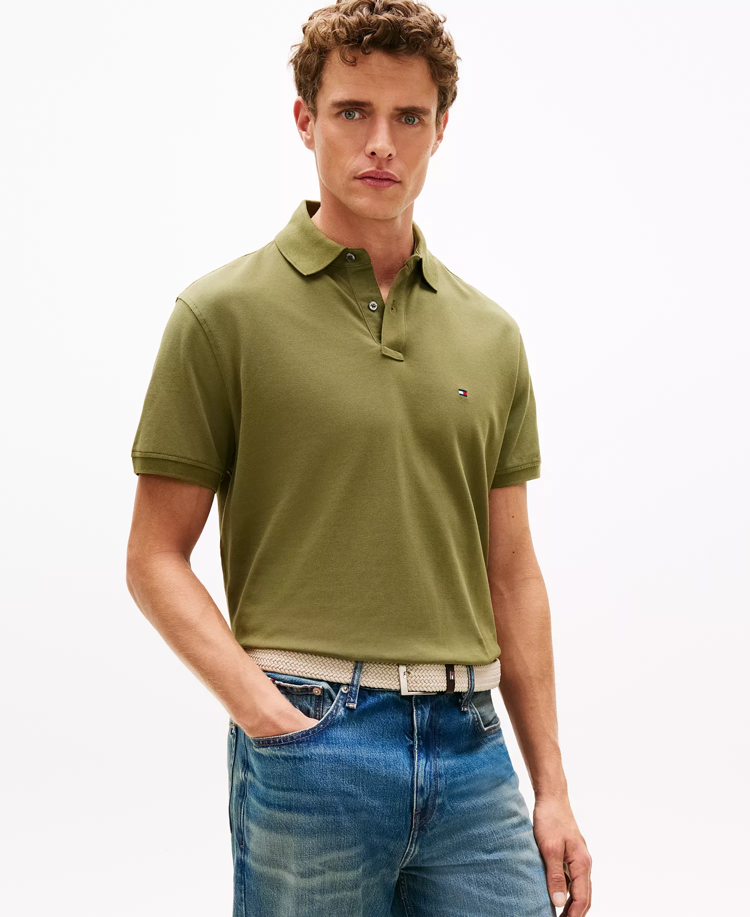 mni-a9464d933179954ce6dd96c985150221 Men's Cotton Classic Fit 1985 Striped Polo Shirts — изображение 7
