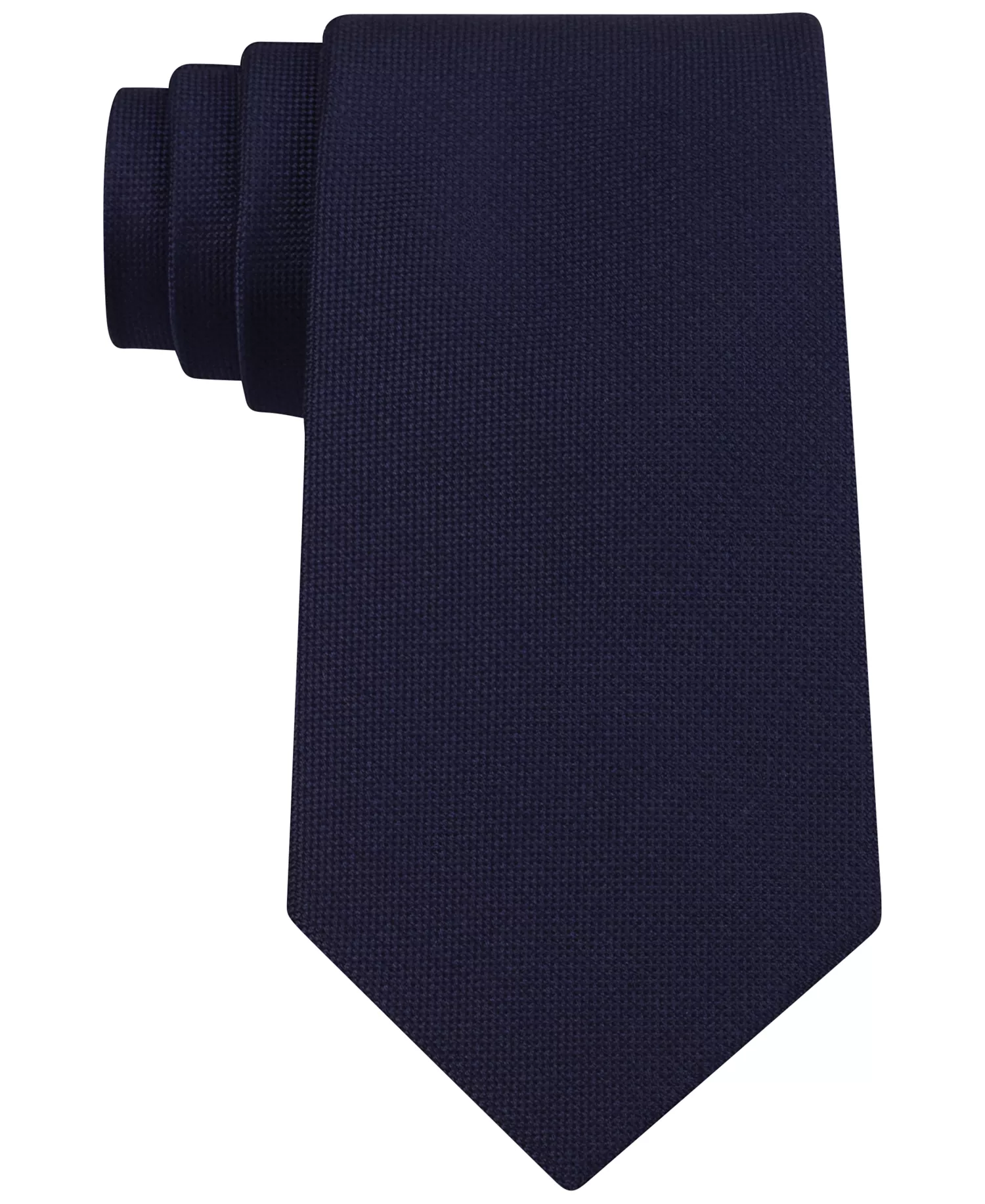 mni-aaa80eed7ec62a297c067d944abe603a Men's Silver Spun Solid Slim Tie — изображение 3