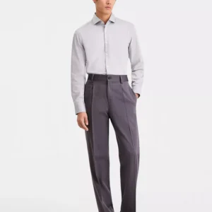 Men's Modern-Fit Wool-Blend Suit Separates Pants