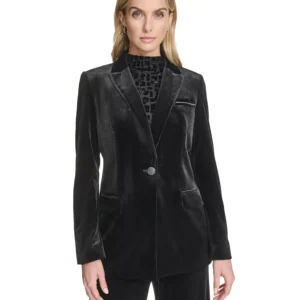 Petite One-Button Jacket