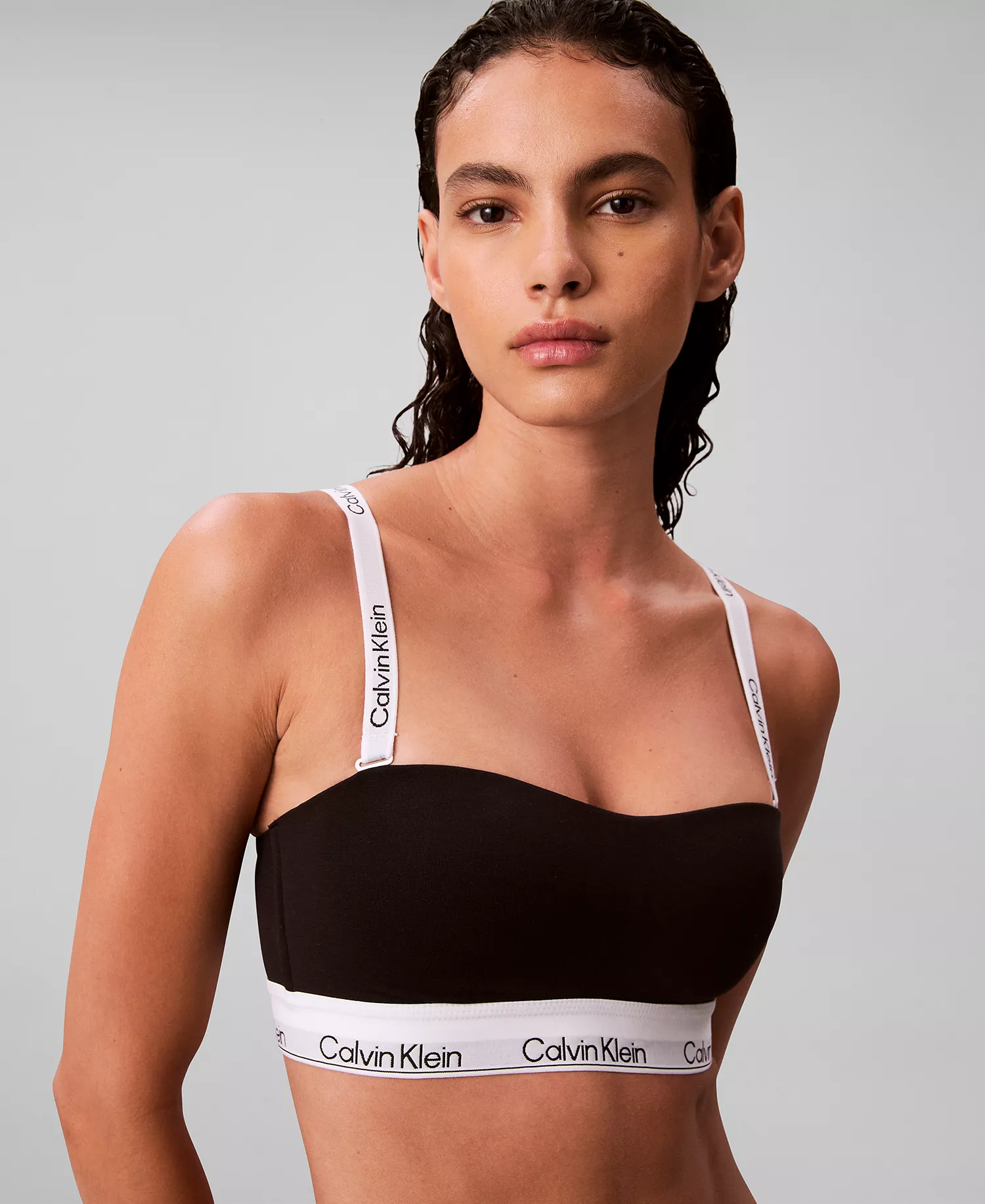 mni-ad36ea27b753d43f66438cdae3765bb7 Women's Icon Cotton Bandeau Bra QF8497