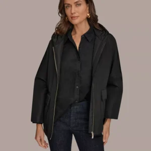 Women's Zip-Up Hooded Jacket