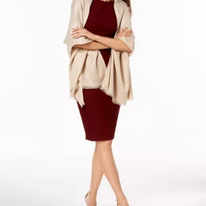 Women's Lightweight Metallic Evening Wrap