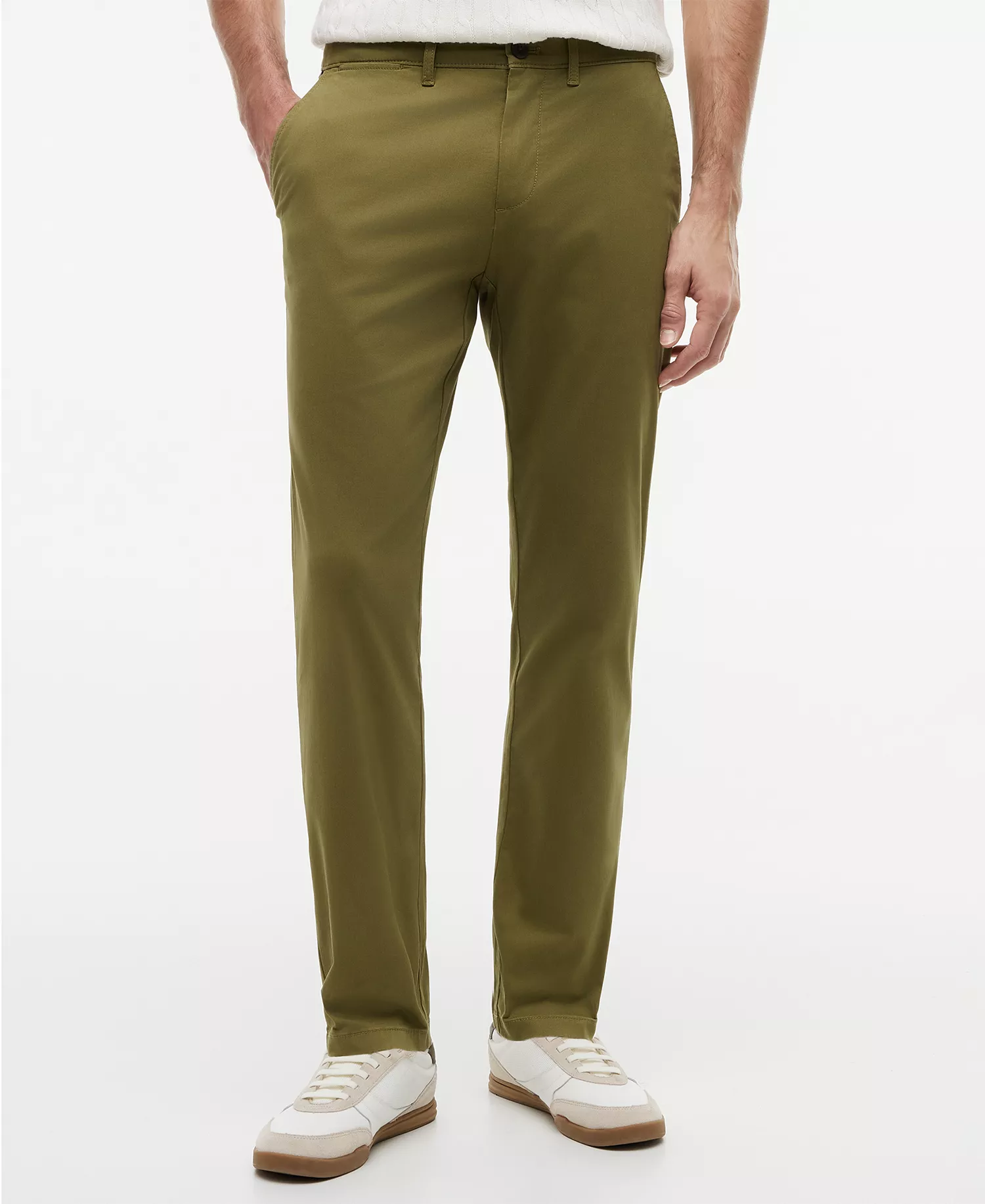 mni-ae0de501d1cfec5ed5cc38baa2cb8e9a Men's Bleeker Flex Stretch Slim-Fit Chino Pants — изображение 3
