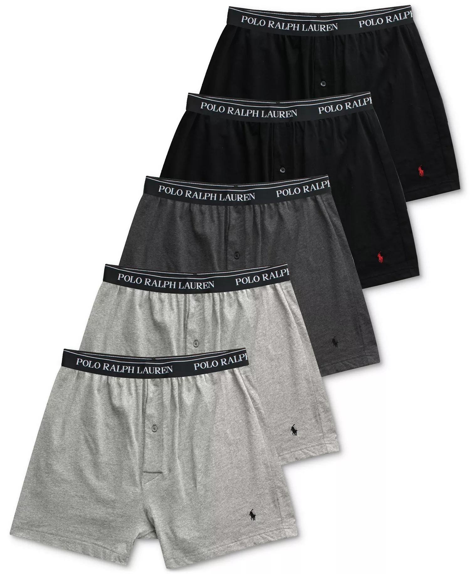 mni-aeb29989d08c50c1b2b8014dfd763c0e Men's 5-Pack Classic-Fit Cotton Knit Boxers — изображение 3