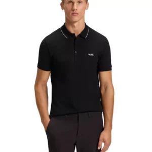 Men's Tonal Logo Slim-Fit Polo Shirt