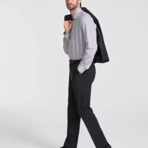 Men's Slim-Fit Superflex Stretch Solid Suit Pants - CLOSE OUT!