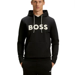 Men's Cotton-Blend Logo Hoodie