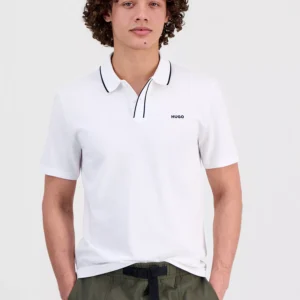 Men's Dalombi Button-Placket Polo Shirt