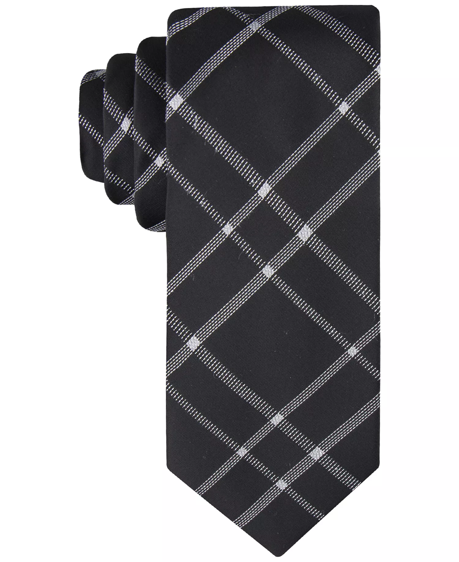 mni-b1278fb296c619bb5a4ff7292a2da38e Men's Stitch Plaid Tie