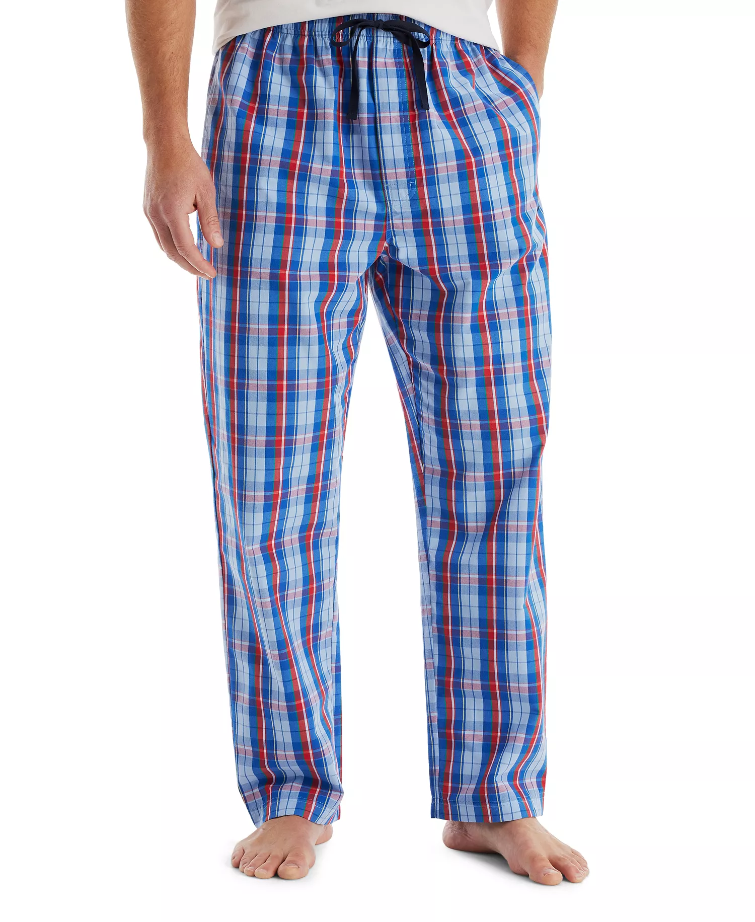 mni-b12aabe4ddeb2472c085865faafc66c8 Men's Plaid Poplin Sleep Pants