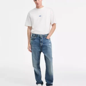 Men's Nate Distressed Regular-Fit Jeans