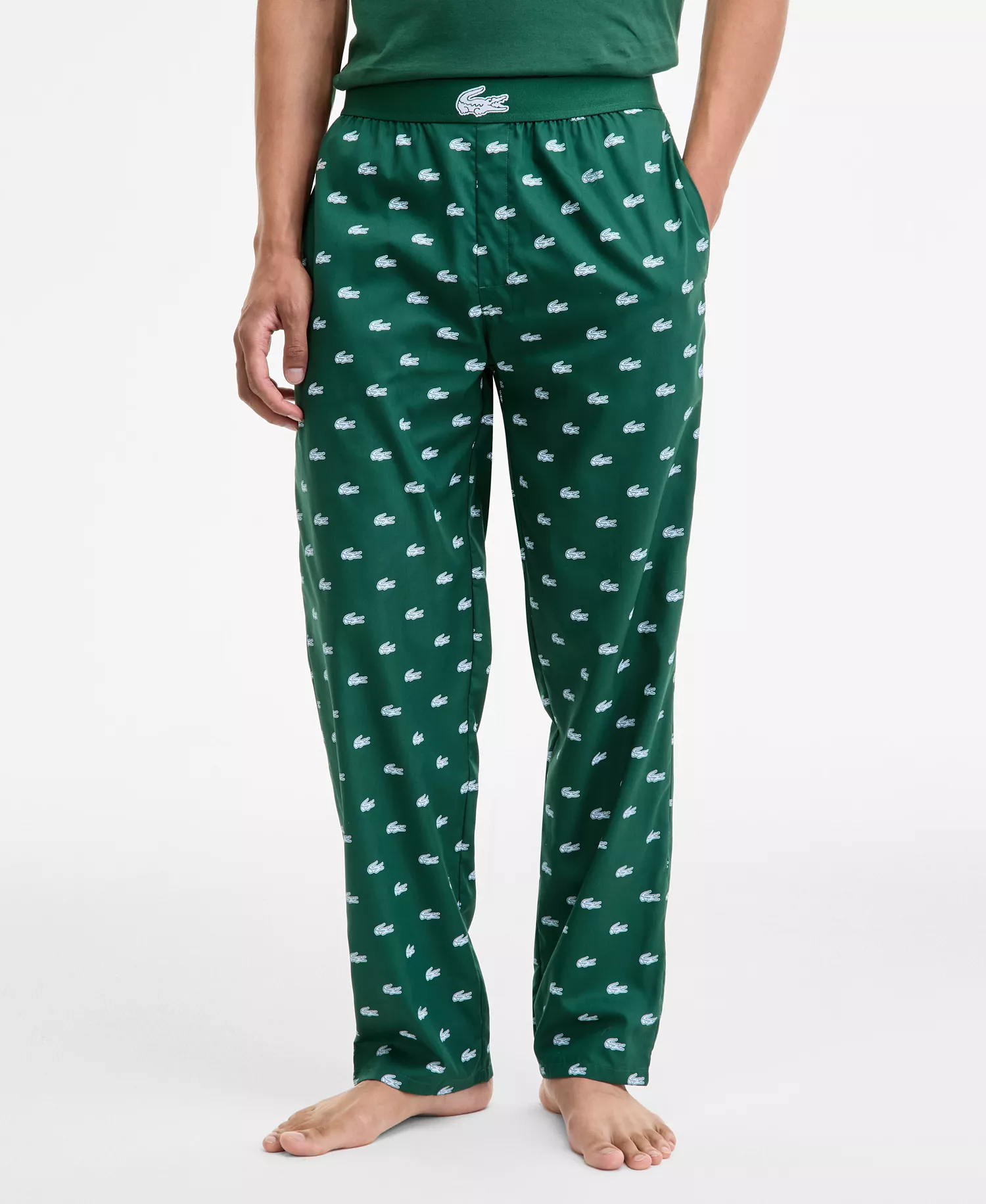 mni-b19744b0de2b5b6d657d6524e451add1 Men's Woven Logo Pajama Pants