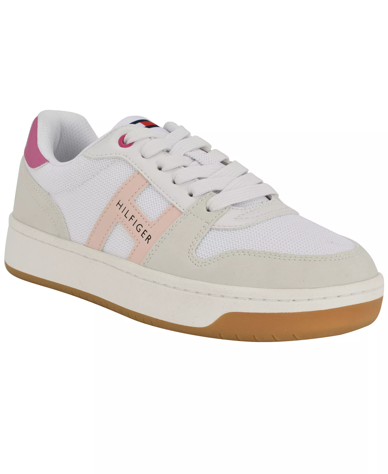 mni-b45aa9dc248e43944fea5e5a99952413 Women's Neenha Signature Logo Lace-Up Sneakers