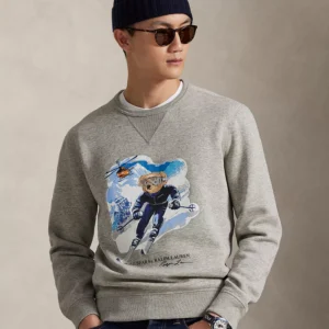 Men's Bear Long-Sleeve Sweatshirt
