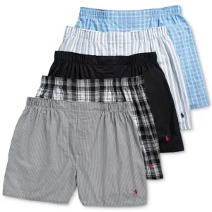 Men's 5-Pack Woven Boxers