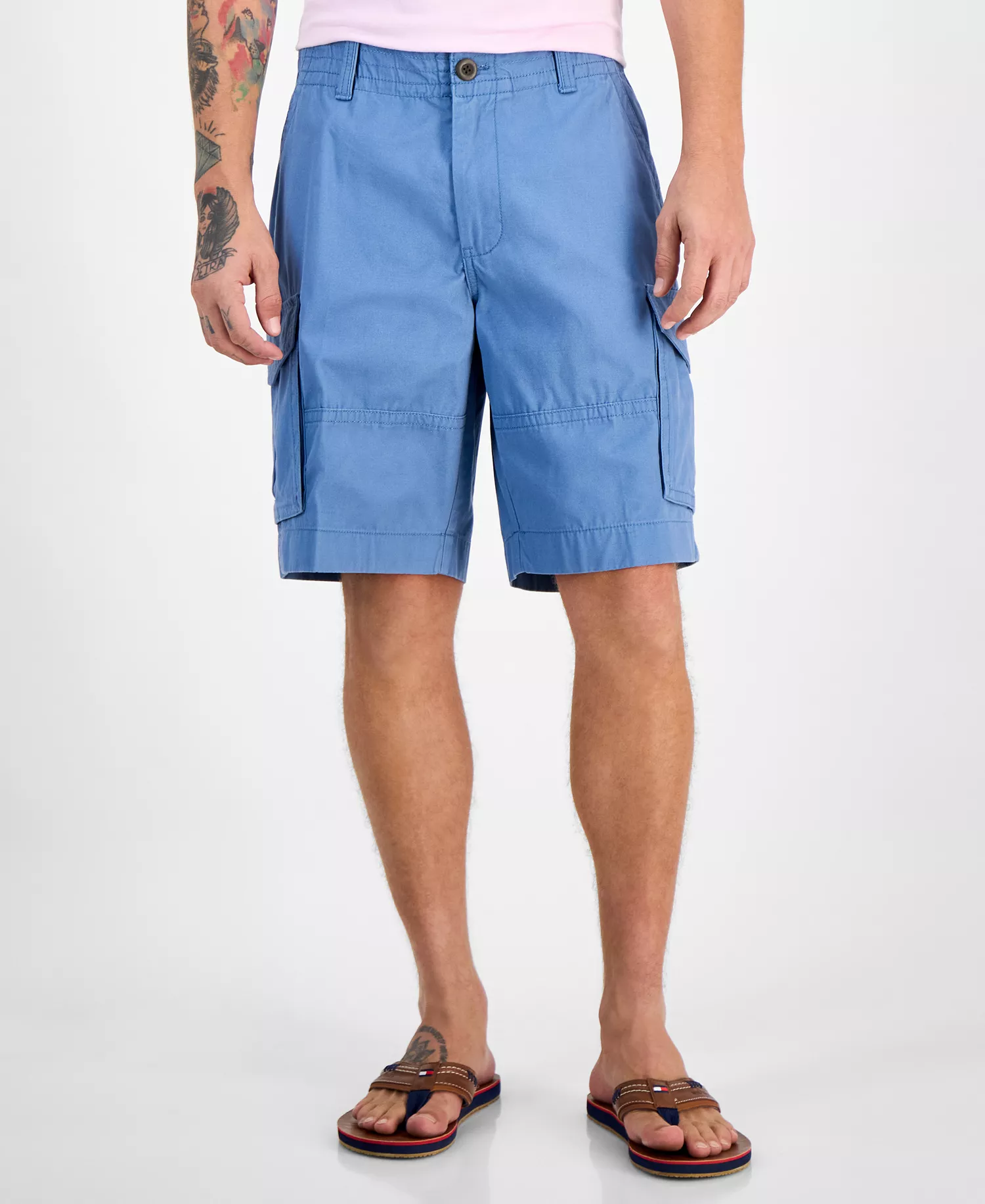mni-b5c3da2d0ff44b75c4554f1263842206 Men's Essential Cotton 10" Cargo Shorts