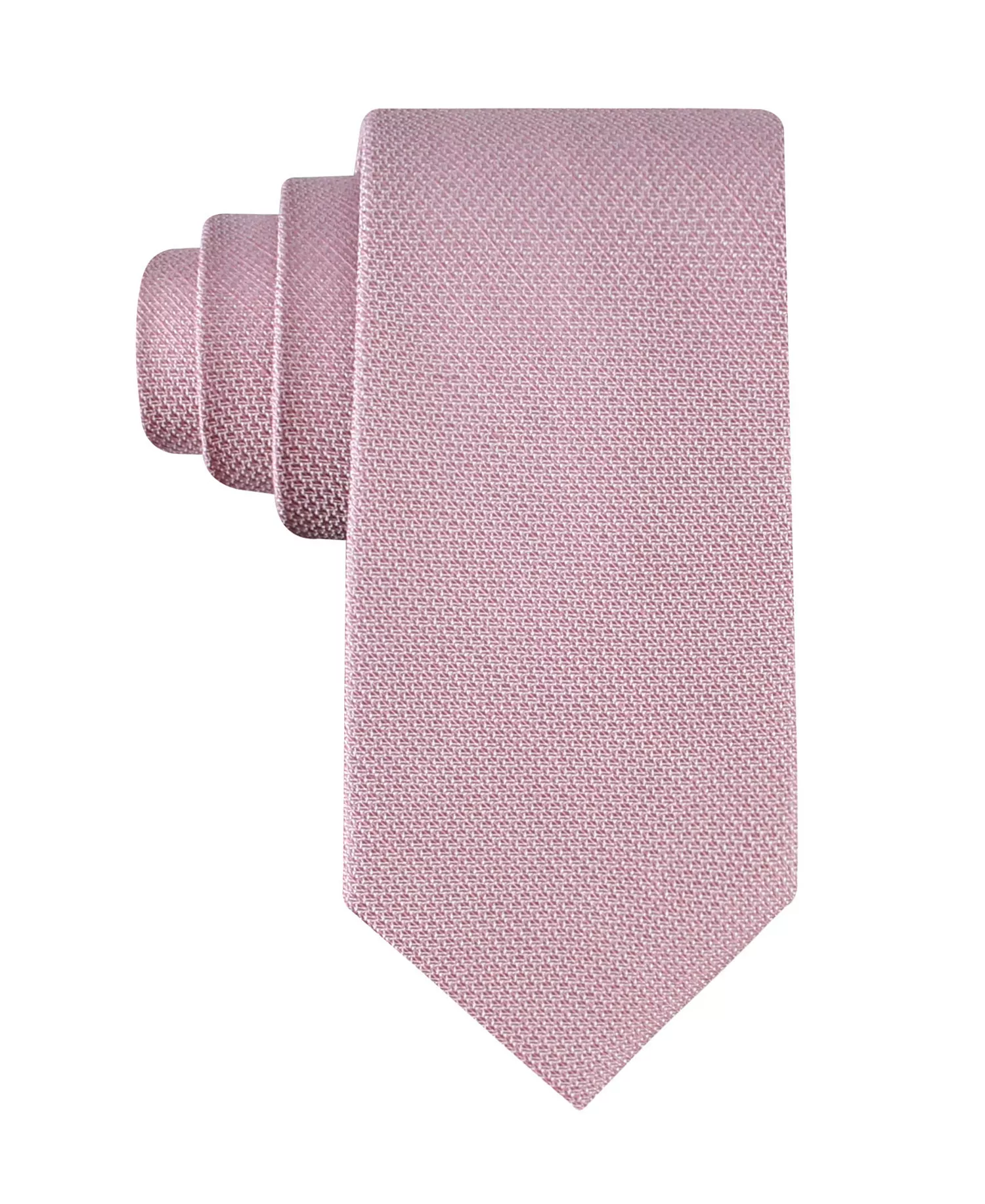 mni-b5f2e63f9076b70945731e07624951f5 Men's Textured Solid Silk & Linen Blend Tie — изображение 6