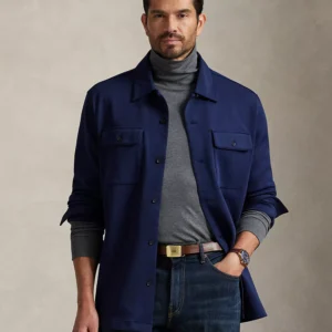 Long Sleeve Double Knit Tech Shirt