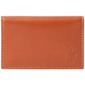 Men's Burnished Leather Card Wallet