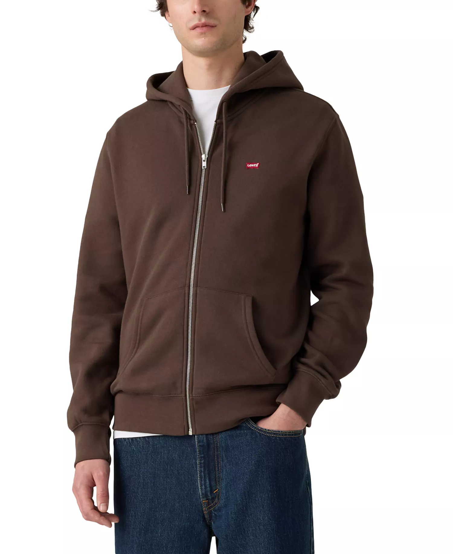 mni-b6cc59a8af9b23cd6fec27738089be97 Men's Non-Graphic Zip-Up Standard Fit Hoodie — изображение 5