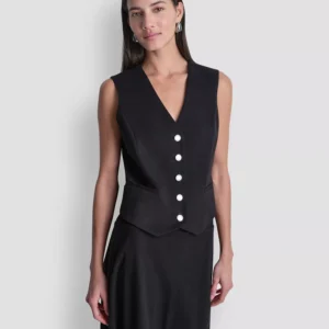 Women's Sleeveless V-Neck Arid Pique Vest