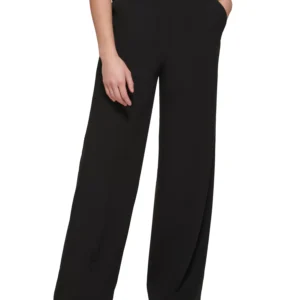 Women's Whitney Button Front Wide Leg Pants