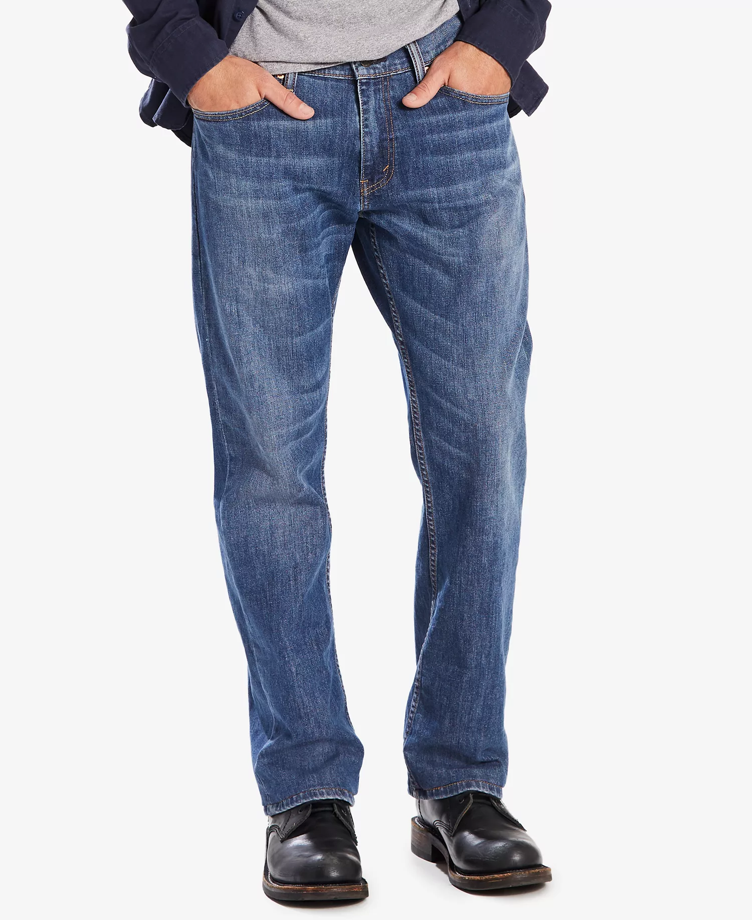 mni-b7f780660d45af862d6b59fb28a9ab4a Men's 559 Relaxed Straight-Fit Stretch Jeans — изображение 3